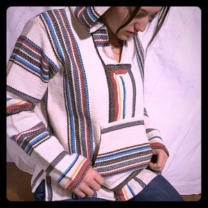 Senor Lopez Hoodie...Multicolored, EUC